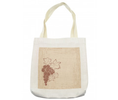 Vintage Style Fruits Branch Tote Bag