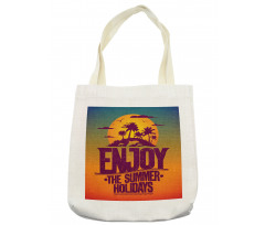 Tropical Island Enjoy Summer Tote Bag