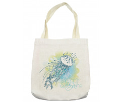 Lettering Magic Tropical Tote Bag