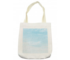 Soft Pastel Sky Clouds Tote Bag