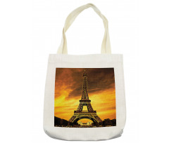 Paris Love Sunrise Tote Bag