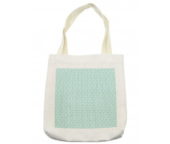 Oriental Tile Look Motifs Tote Bag