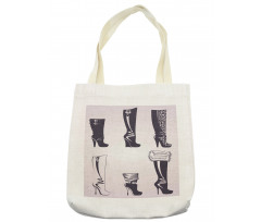 High Heel Boots Tote Bag