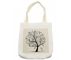 Tree of Shoes Fashion Tote Bag