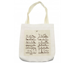 Feminine Shoes Shelves Tote Bag