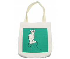 Caricature Paintwork Pattern Tote Bag