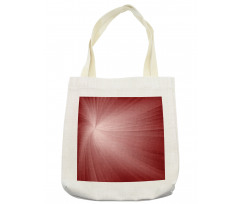 Ombre Effect Twirling Rays Tote Bag