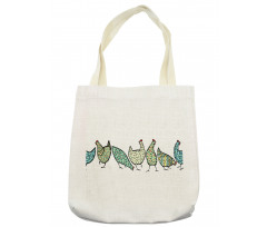 Farm Hen with Ornaments Tote Bag