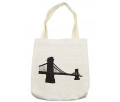 Chain Bridge Budapest Art Tote Bag