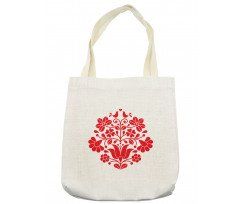 Kalocsa Pattern Boho Blooms Tote Bag