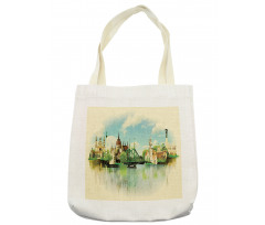 Watercolor Old Budapest Tote Bag