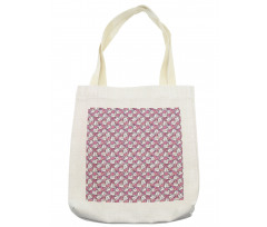 Girly Notebook Pen Marker Tote Bag