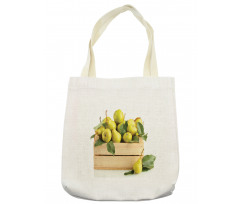 Wooden Basket of Summer Fruit Tote Bag