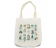 Various Vintage Cameras Tote Bag