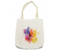 Baby Boy Paint Stains Tote Bag