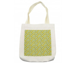 Round Slices of Pineapple Tote Bag