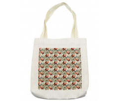Poppies and Butterflies Tote Bag