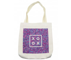 Polygonal Mosaic Romance Frame Tote Bag