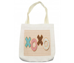 Delicious Donuts Polka Dots Tote Bag