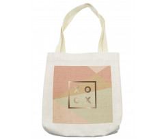 Minimalist Love Design Frame Tote Bag