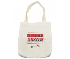 I Like You Brushstrokes Tote Bag