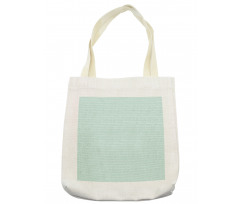 Wavy Pastel Stripes Uneven Tote Bag