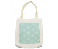 Geometric Square Formation Tote Bag