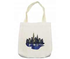 Metropolitan New York Night Tote Bag