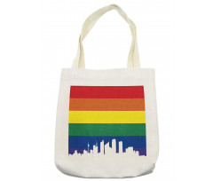 Sydney Buildings Rainbow Flag Tote Bag