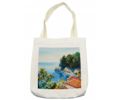 Mediterranean Scenery Tote Bag