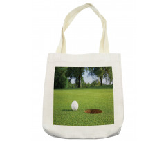 Golf Ball Close to the Hole Tote Bag