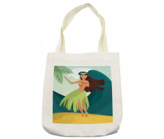 Aloha Palm Trees Summer Tote Bag