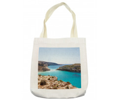 Lampedusa Island Pure Water Tote Bag