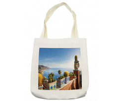 Taormina Coastline Photo Tote Bag