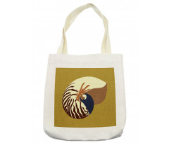 Nautilus Shell Underwater Tote Bag