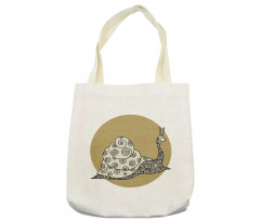 Slug with Antennas Pattern Tote Bag