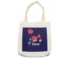 I Love You are My Home Theme Tote Bag