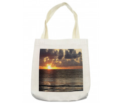 Sunrise Clouds Cancun Tote Bag