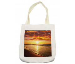 Beach Sunset Coast Tote Bag