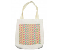 Abstract Colorful Feathers Tote Bag