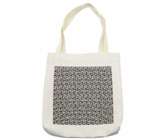 Abstract Brush Mark Art Tote Bag