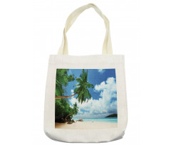 Beach on Mahe Island Tote Bag