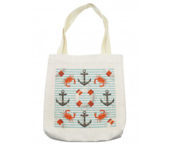 Life Rings Anchor Ropes Tote Bag