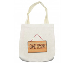 Hanged Signboard Image Tote Bag