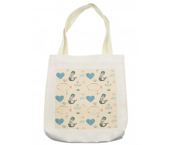 Balloon Fish Hearts Tote Bag