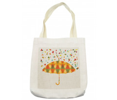 Triangles Umbrella Tote Bag