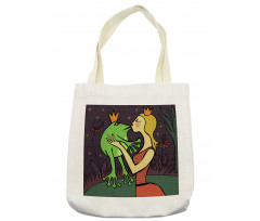 Princess Kissing the Frog Tote Bag