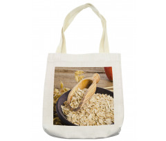 Organic Porridge Oats Bowl Tote Bag