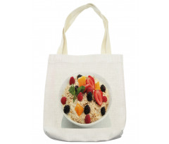 Fresh Fruits and Porridge Tote Bag