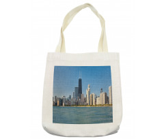 Panorama of Skyscrapers Tote Bag